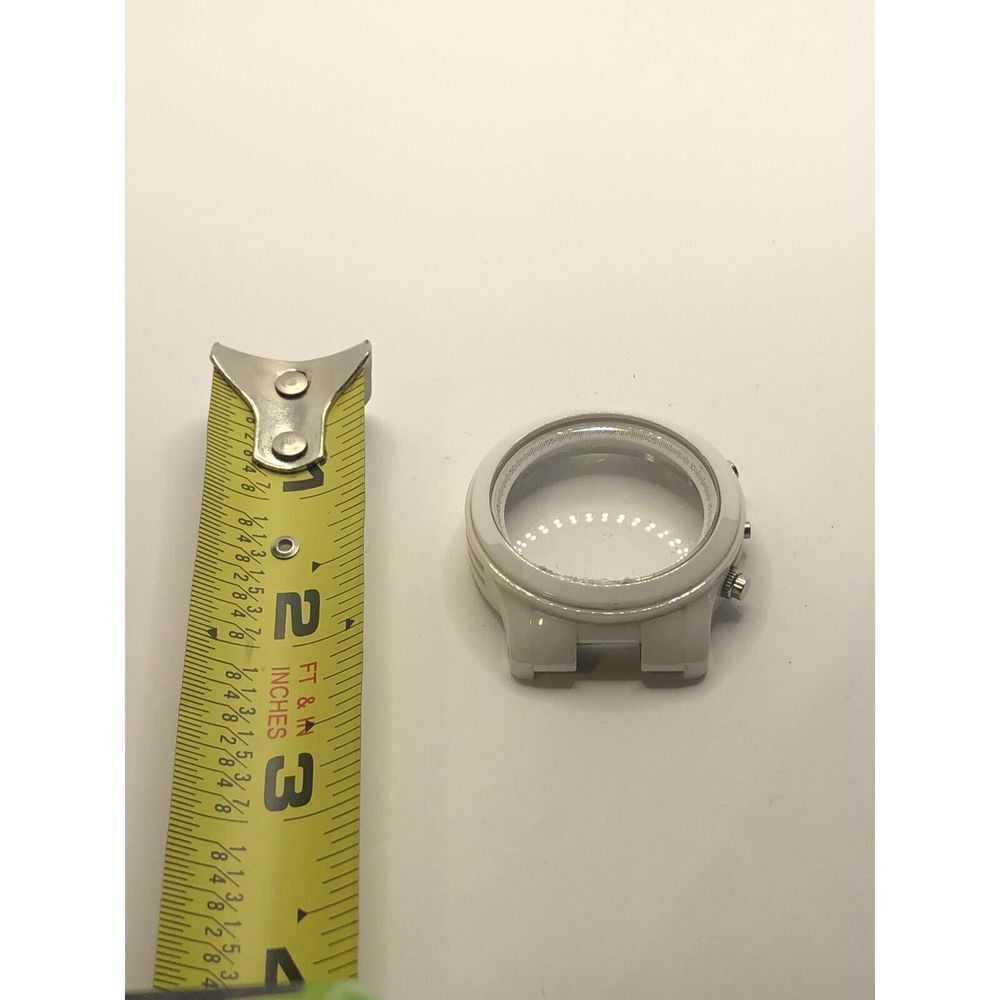 Michael Kors Watch Parts Case Only White Ceramic W/Crystal 40mm GY374